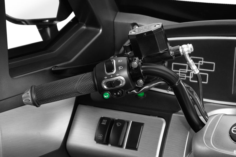 Load image into Gallery viewer, Geco E-GO! eK3 | Rijbewijs Vrij |2 Personen | 7" LCD-display | Glazen schuifdak | Elektrische ramen | Verwarming