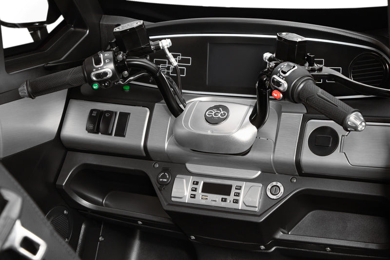 Load image into Gallery viewer, Geco E-GO! eK3 | Rijbewijs Vrij |2 Personen | 7" LCD-display | Glazen schuifdak | Elektrische ramen | Verwarming