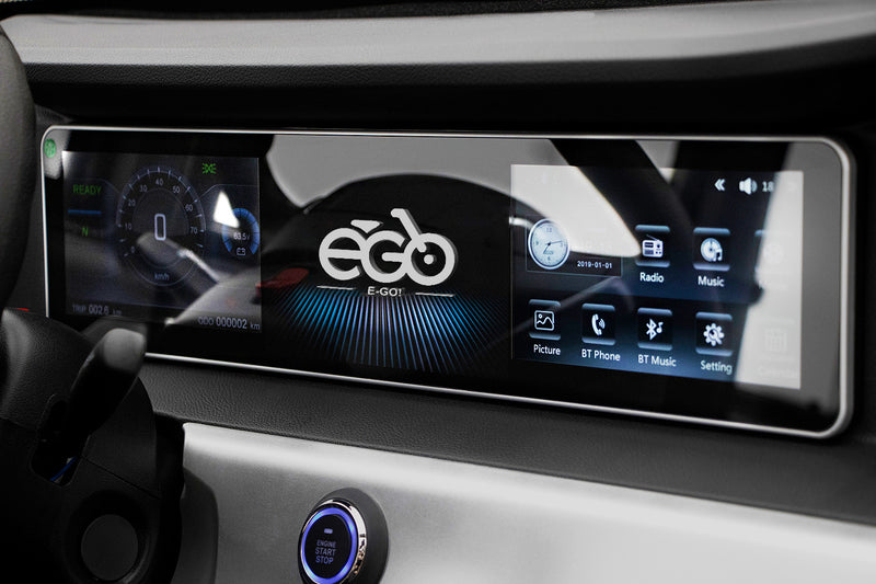 Load image into Gallery viewer, Geco E-GO EK4 | Scooter rijbewijs | Digitale Display Wide Screen | Glazen schuifdak | Elektrische ramen