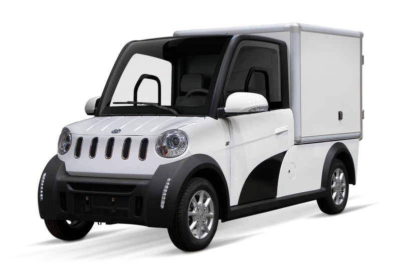 Load image into Gallery viewer, Geco Cargo gXC | E-Bakwagen | 7,5 kWh AGM-batterij | 2-zitter | 76 km/u | Bluetooth | Airconditioning | Achteruitrijcamera