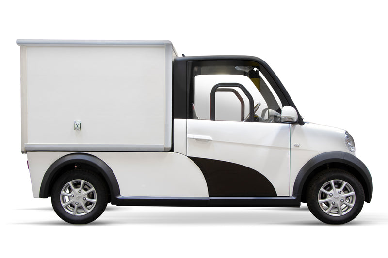 Load image into Gallery viewer, Geco Cargo gXC | E-Bakwagen | 7,5 kWh AGM-batterij | 2-zitter | 76 km/u | Bluetooth | Airconditioning | Achteruitrijcamera