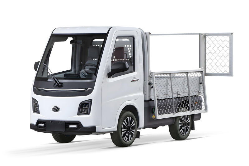 Load image into Gallery viewer, GECO Prime Cargo gXP elektrische kipper – 14,8 kW PMSM – 89,6V 230Ah LiFePO4 – met opzethek en trekhaak
