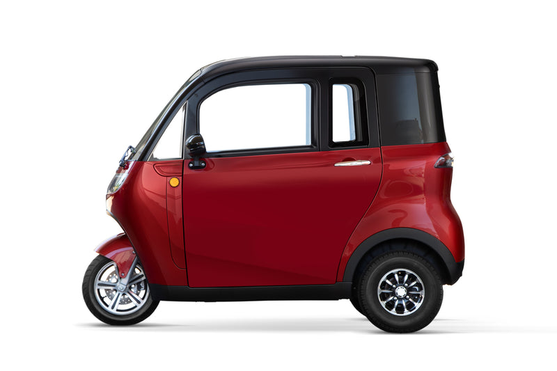 Chargez l'image dans la visionneuse de la galerie, Geco Tiro V2 Elektrische Kabinenroller 72V 1500W – 3-Wiel City Voertuig (2 Persoons, 45 km/u)