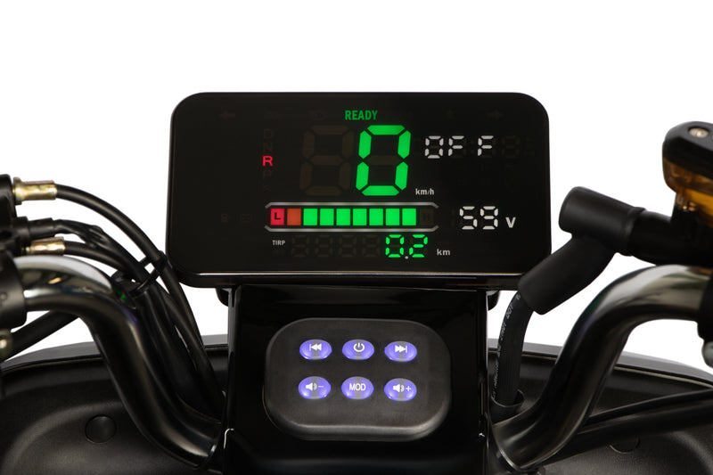 Load image into Gallery viewer, Geco Senio U1 | 60V 20Ah Batterij | Bluetooth | LED-display | Rijbewijsvrij