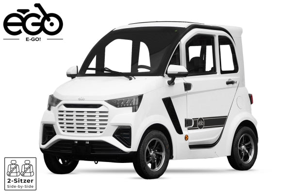 Load image into Gallery viewer, Geco E-GO EK4 | Scooter rijbewijs | Digitale Display Wide Screen | Glazen schuifdak | Elektrische ramen