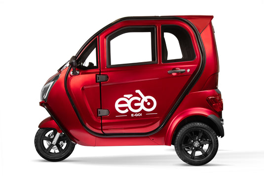 Geco E-GO! | Rijbewijs Vrij |2 Personen | 7" LCD-display | Glazen schuifdak | Elektrische ramen | Verwarming