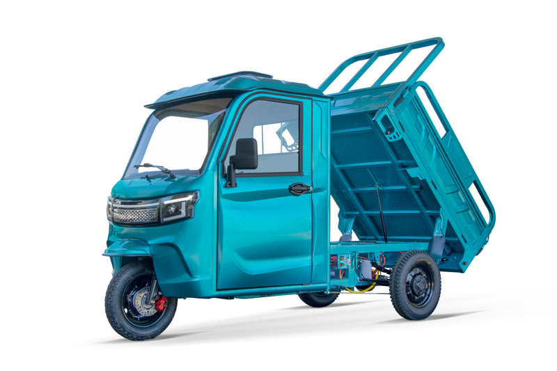 Chargez l'image dans la visionneuse de la galerie, GECO Lite Truck gXP 3 kW elektrische mini-transporter met laadbak
