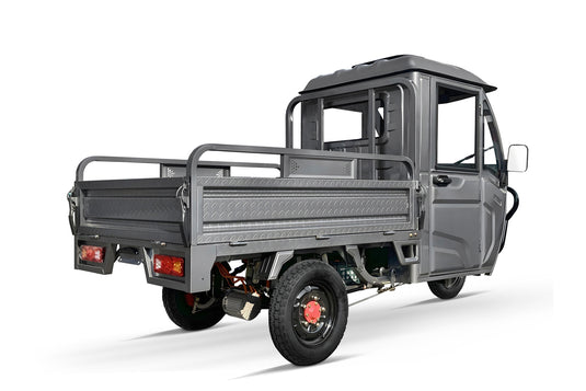GECO P100 gXP Elektrische Driewieler Kipper met Cabine