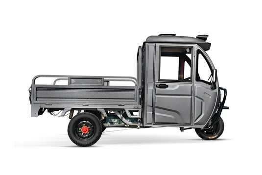 GECO P100 gXP Elektrische Driewieler Kipper met Cabine