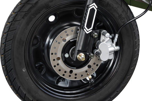 GECO Moto Truck P10 gXP driewielige elektrische cargomotor / Tuk Tuk met kiepbak (72V)