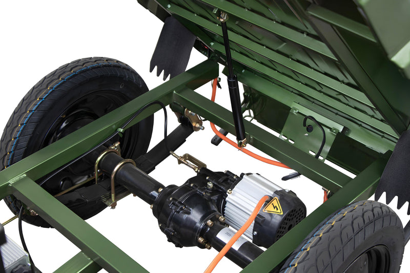 Chargez l'image dans la visionneuse de la galerie, GECO Moto Truck P10 gXP driewielige elektrische cargomotor / Tuk Tuk met kiepbak (72V)
