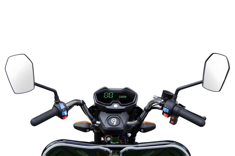 Chargez l'image dans la visionneuse de la galerie, GECO Moto Truck P10 gXP driewielige elektrische cargomotor / Tuk Tuk met kiepbak (72V)
