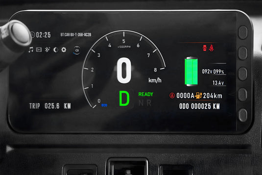 GECO Prime Cargo gXP elektrische kipper – 14,8 kW PMSM – 89,6V 230Ah LiFePO4 – met opzethek en trekhaak