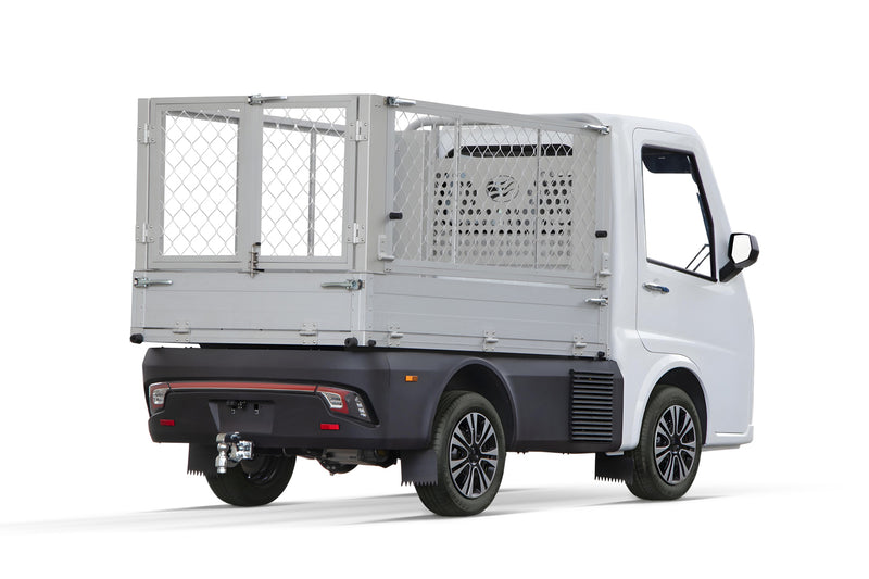 Load image into Gallery viewer, GECO Prime Cargo gXP elektrische kipper – 14,8 kW PMSM – 89,6V 230Ah LiFePO4 – met opzethek en trekhaak
