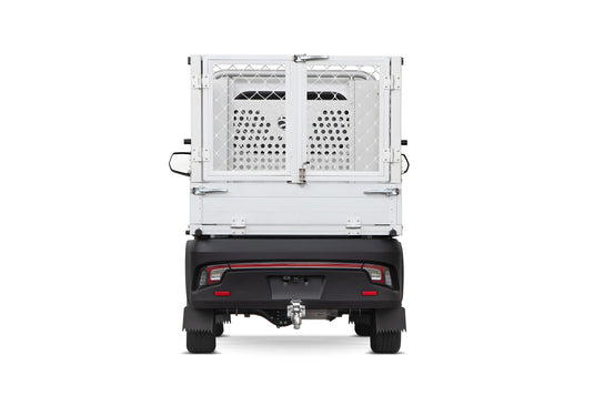 GECO Prime Cargo gXP elektrische kipper – 14,8 kW PMSM – 89,6V 230Ah LiFePO4 – met opzethek en trekhaak