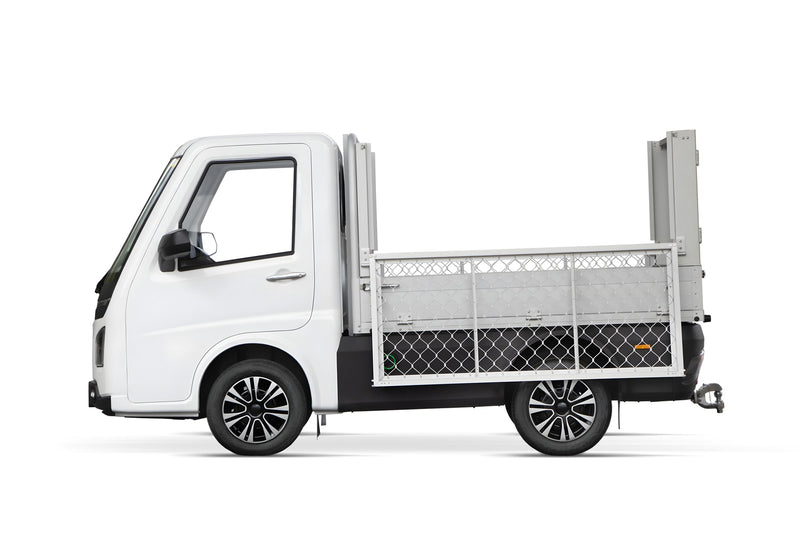 Load image into Gallery viewer, GECO Prime Cargo gXP elektrische kipper – 14,8 kW PMSM – 89,6V 230Ah LiFePO4 – met opzethek en trekhaak
