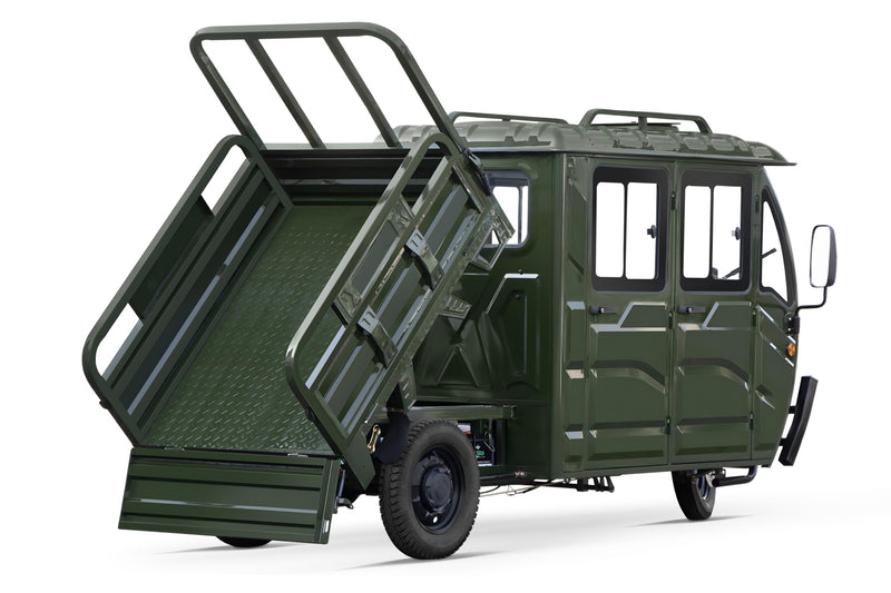 Load image into Gallery viewer, Geco Lite Truck Duo P160 Doppelkabine 72V 3KW CARGO Kabinenroller
