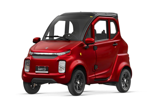 NIEUW! | Geco City Moped | Kofferbak | 45km/h | 3KW | Tweezitter