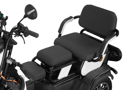 Geco Senio CX2 800W | Rijbewijs Vrij | Twee Persoons | Scootmobiel