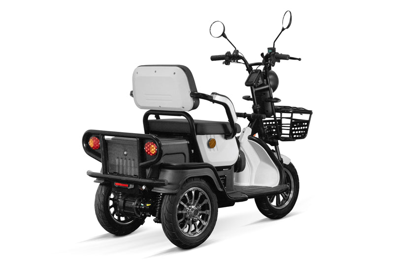 Load image into Gallery viewer, Geco Senio CX2 800W | Rijbewijs Vrij | Twee Persoons | Scootmobiel
