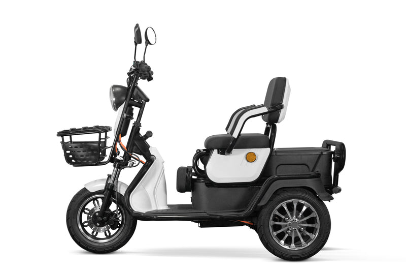 Load image into Gallery viewer, Geco Senio CX2 800W | Rijbewijs Vrij | Twee Persoons | Scootmobiel
