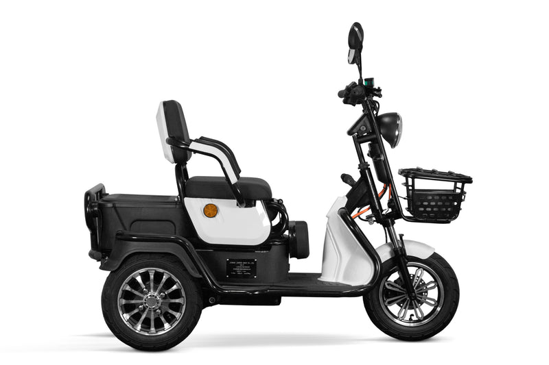 Load image into Gallery viewer, Geco Senio CX2 800W | Rijbewijs Vrij | Twee Persoons | Scootmobiel
