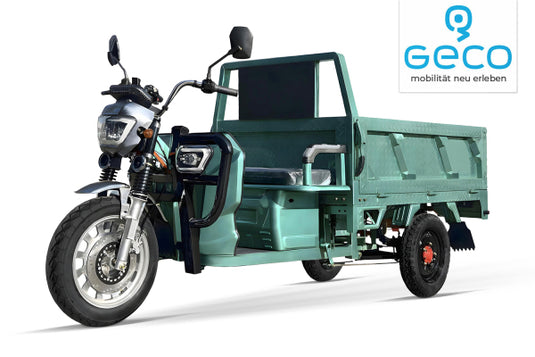 GECO Elektrische Kipper Tuk Tuk P50 gXP – 72V Driewieler