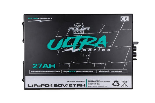 Polar Bär Ultra LiFePO₄ Accu 60V 27Ah – Compacte Lithium Power met BMS & App