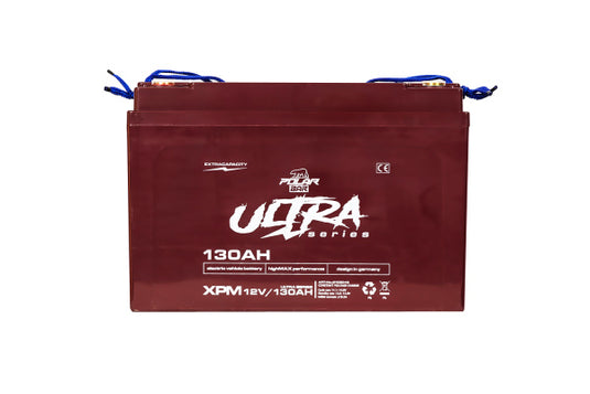 Polar Bär AGM Accu Ultra Serie XPM 12V 130Ah – Maximale Kracht & Onderhoudsvrij