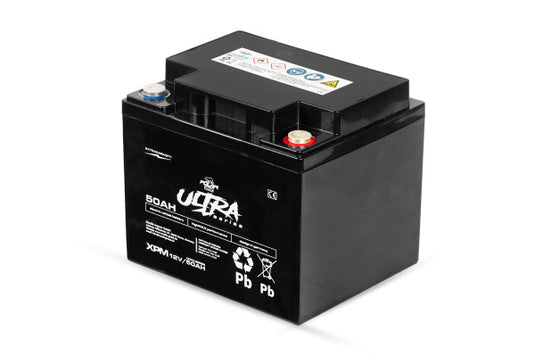 Polar Bär Ultra AGM Accu 12V 50Ah – Krachtige Batterij voor Elektrische Voertuigen