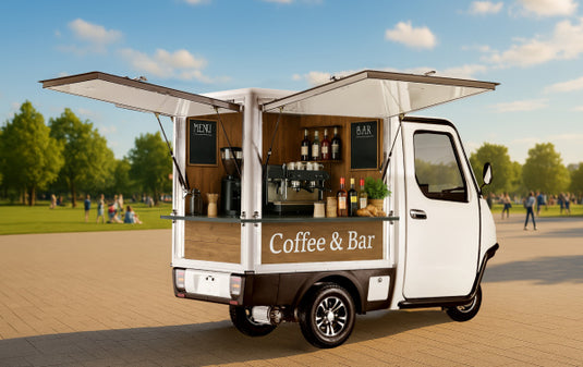 Geco Flexi gXC | Lithium | AM Rijbewijs | Overal gratis parkeren | Food Truck mogelijkheden